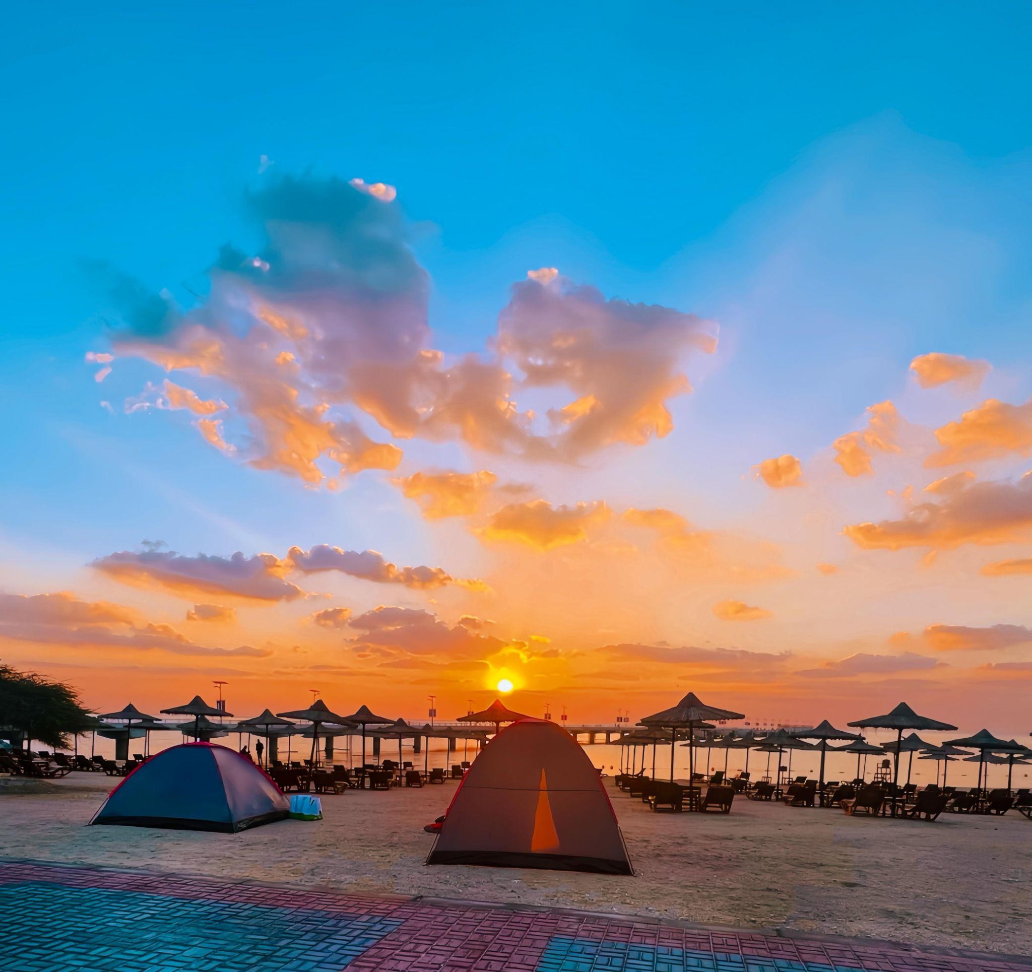 Sir Bani Yas One Day Tent Camping